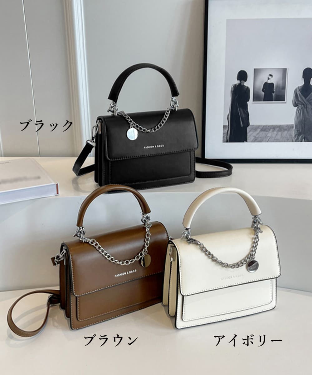 黒 バッグ 黒のショルダーバッグ斜めがけ レディース小さめ
