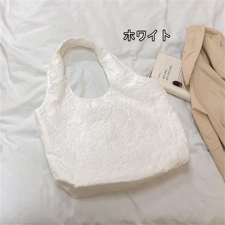 黒 バッグ 黒 キルティング トートバッグ レトロ文学風