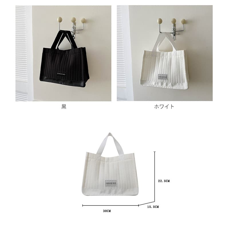 黒 バッグ 2024年新作 女性用プリーツハンドバッグ 黒 軽量
