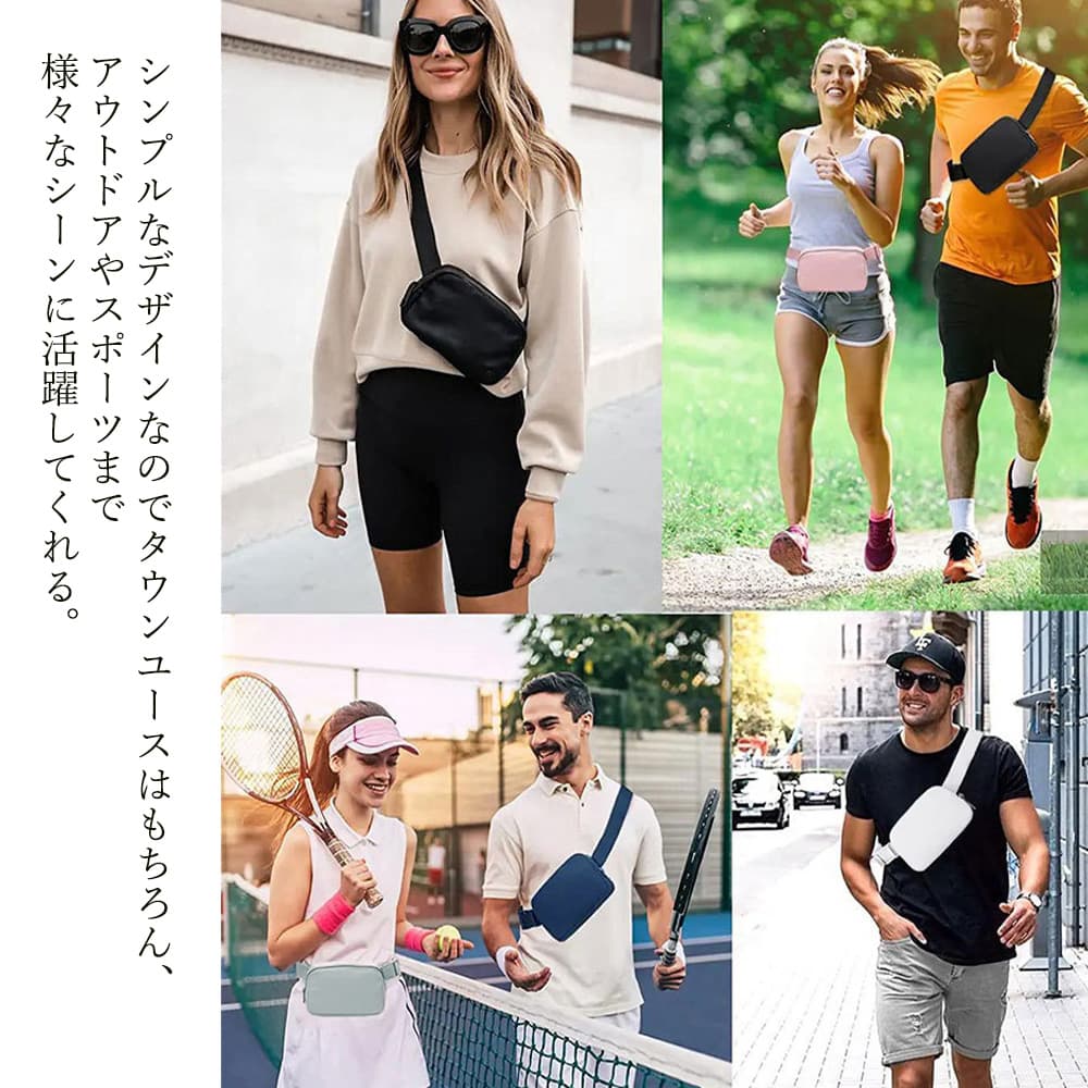 黒 バッグ 軽量二通り使いミニ黒ボディバッグ女性向け